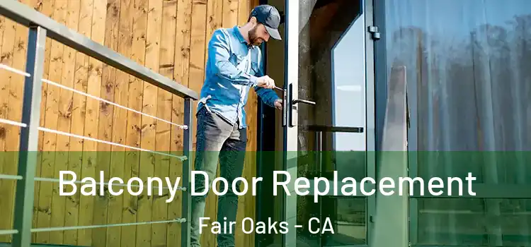  Balcony Door Replacement Fair Oaks - CA