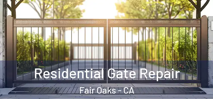 Residential Gate Repair Fair Oaks - CA